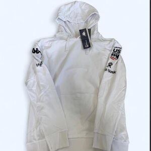 U.S. Snowboard Team - White Kappa Sweatshirt - Medium - Baggy Fit